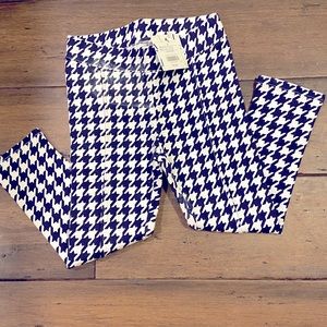 Janie and Jack Toddler Girls 3T Houndstooth Pants
